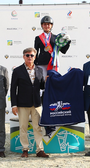 Александра Карташова – абсолютный победитель Малого Круга Евразийских Игр по выездке!