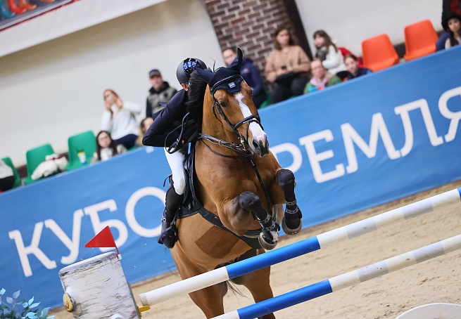 Михаил Шемшелев и Лондон Лонгшот выиграли маршрут 145 см в рамах Кубка Кремля!