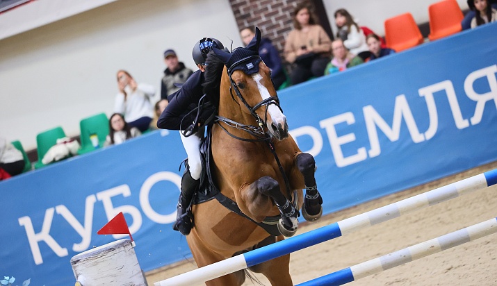 Михаил Шемшелев и Лондон Лонгшот выиграли маршрут 145 см в рамах Кубка Кремля!