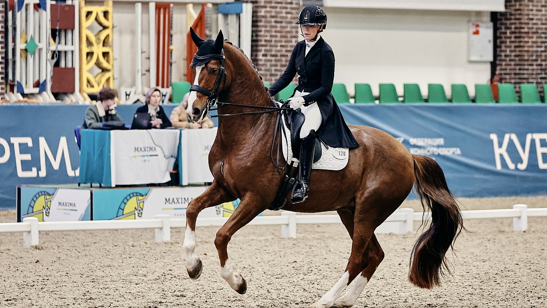 Завершился второй день Кубка Кремля по выездке!