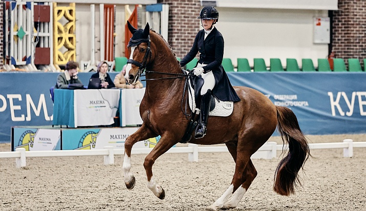 Завершился второй день Кубка Кремля по выездке!