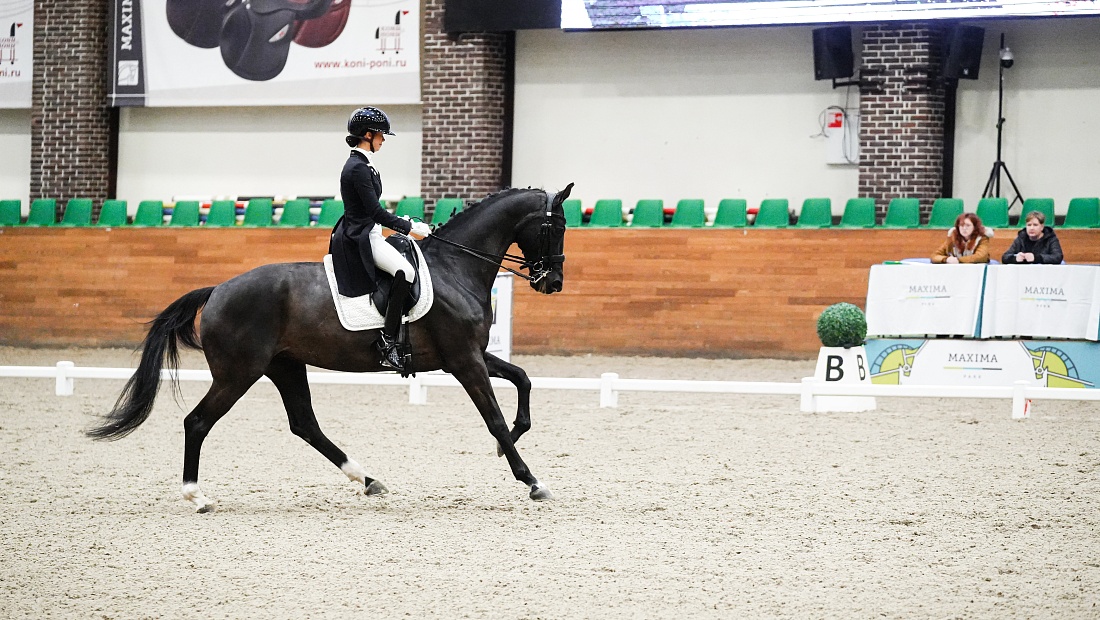 Второй день турнира по выездке завершился в MAXIMA PARK! 